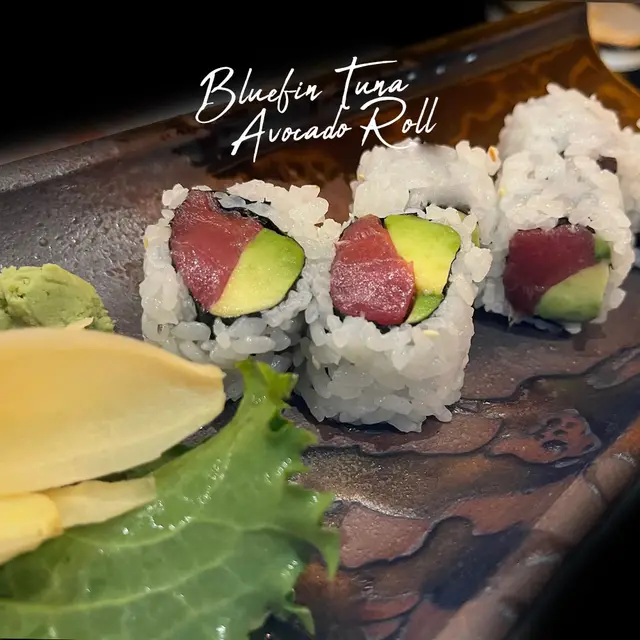 Tuna Avocado Roll at TOMO Asian Fusion, Eastdale Village, Poughkeepsie NY