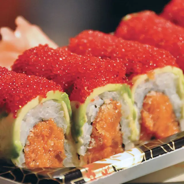Christmas Roll at TOMO Asian Fusion, Eastdale Village, Poughkeepsie NY