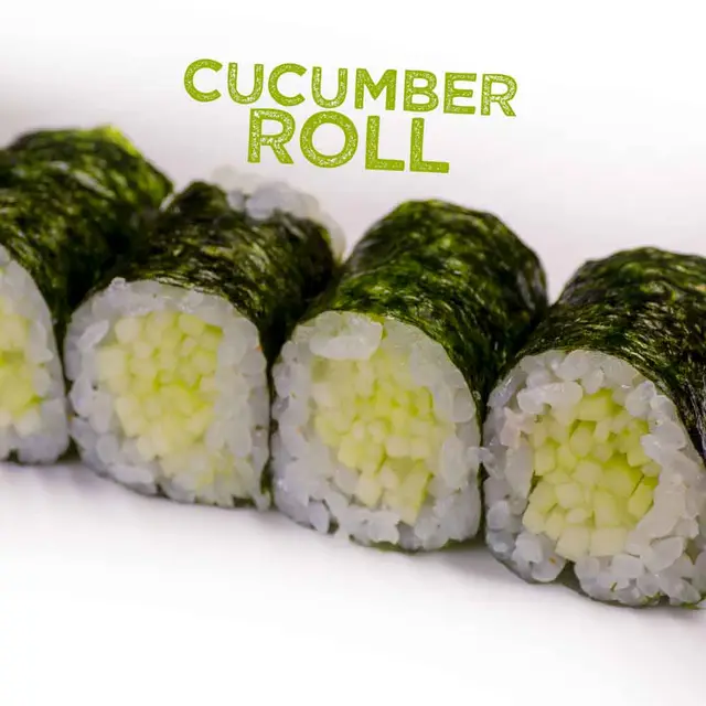 Cucumber Roll at TOMO Asian Fusion, Eastdale Village, Poughkeepsie NY