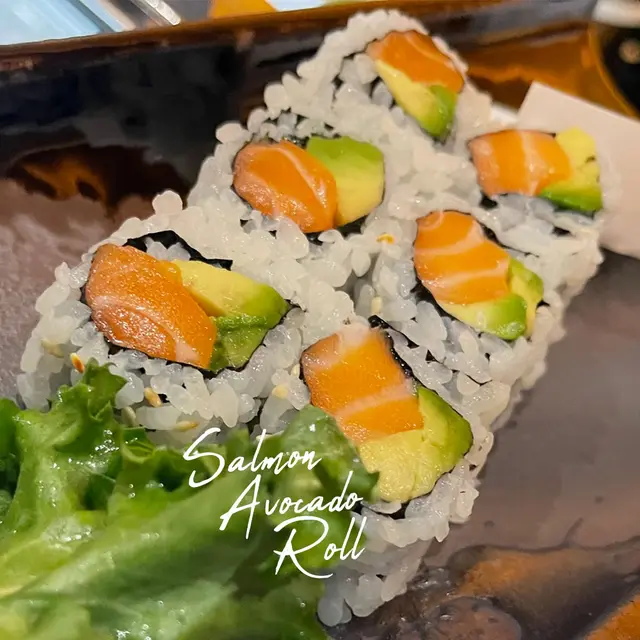 Salmon Avocado Roll at TOMO Asian Fusion, Eastdale Village, Poughkeepsie NY