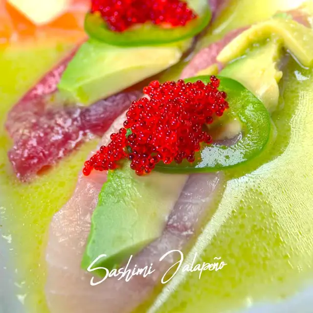 Sashimi Jalapeño at TOMO Asian Fusion, Eastdale Village, Poughkeepsie NY