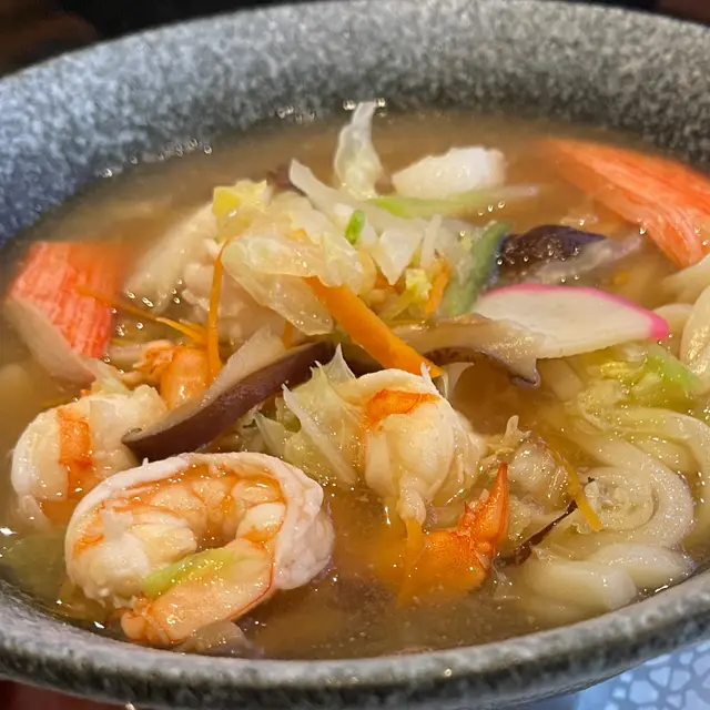 Seafood Udon or Soba at TOMO Asian Fusion, Eastdale Village, Poughkeepsie NY