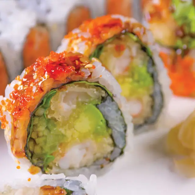 Shrimp Tempura Roll at TOMO Asian Fusion, Eastdale Village, Poughkeepsie NY
