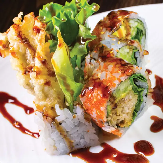 Spider Roll at TOMO Asian Fusion, Eastdale Village, Poughkeepsie NY