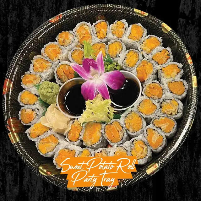 Sweet Potato Roll Tray Special at TOMO Asian Fusion, Eastdale Village, Poughkeepsie NY